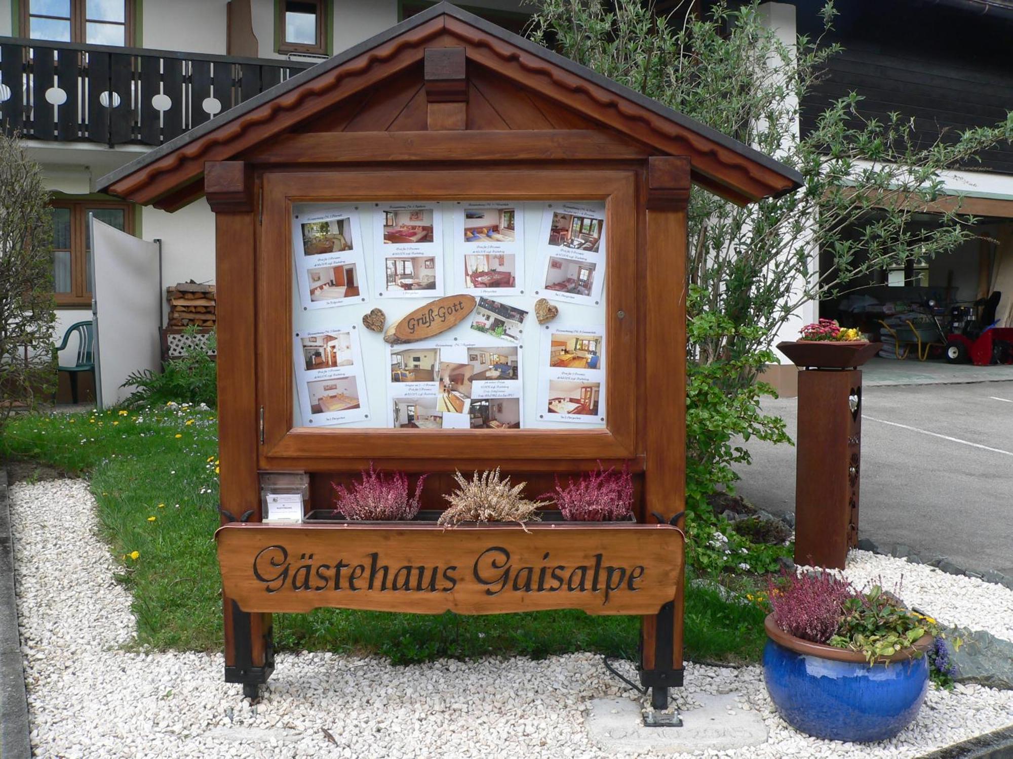 Gaestehaus Gaisalpe Fischen im Allgaeu Exterior foto